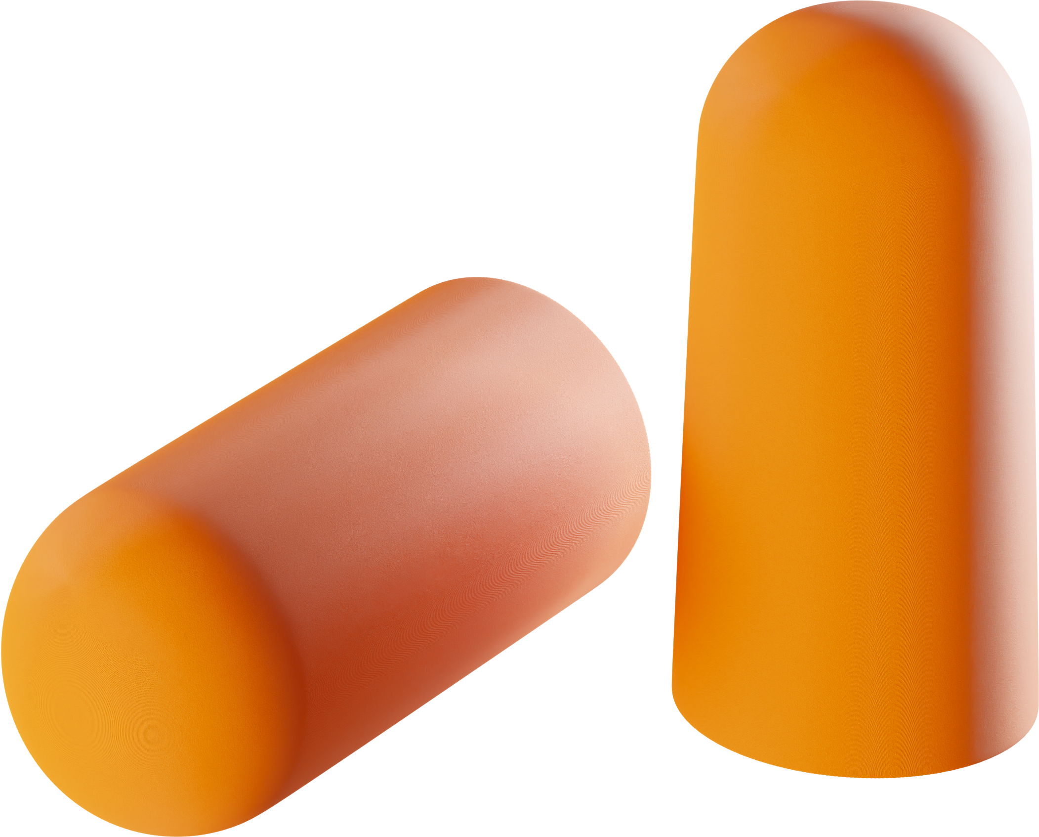 Arusha Disposable Foam Earplugs, Box of 200 worn
