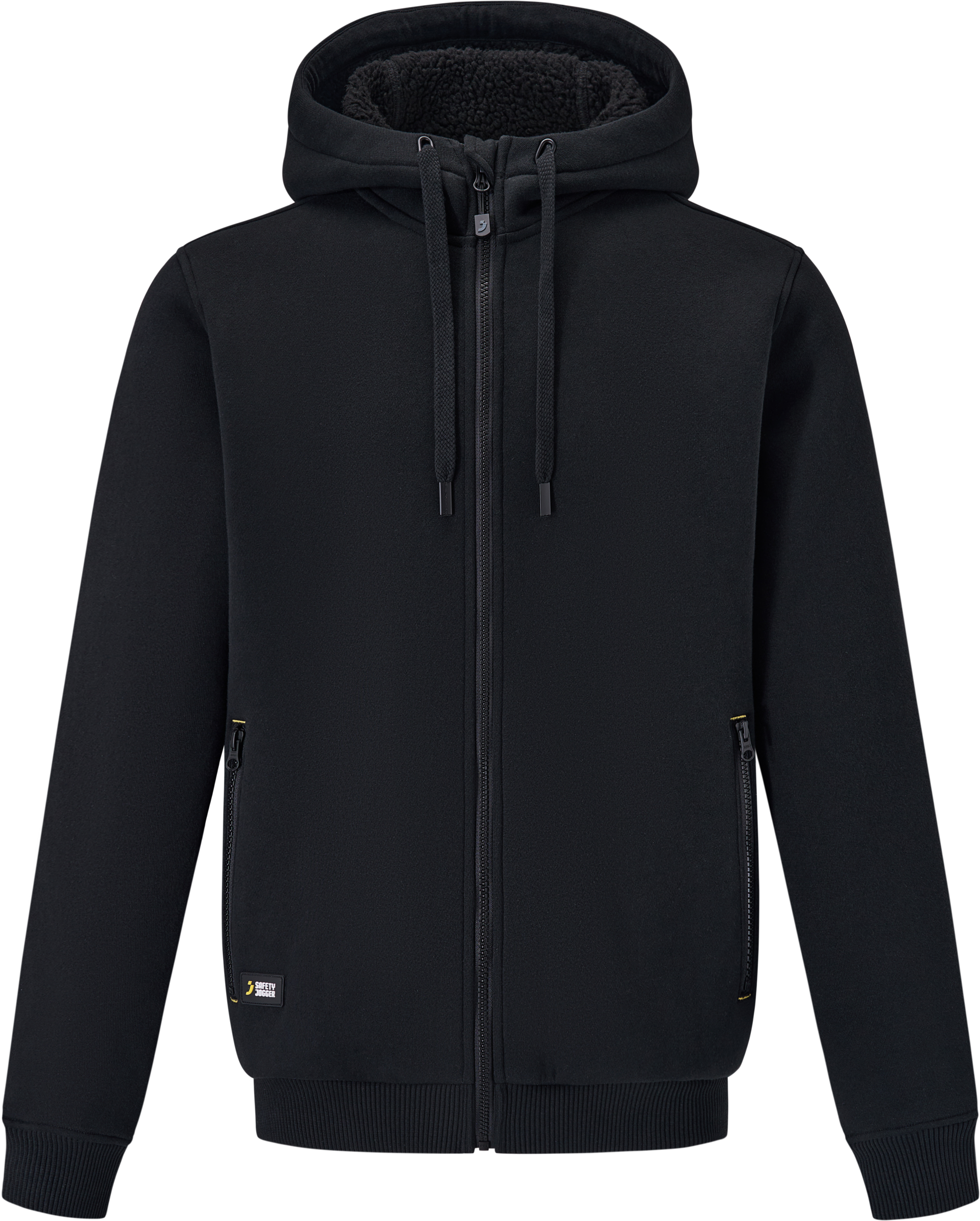 Core Sherpa Full Zip Hoodie worn